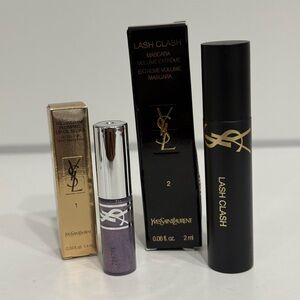 Yves Saint Laurent Lash Clash Mascara and Lip Plumper - Black and Purple